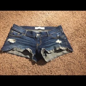 hollister shorts size 0